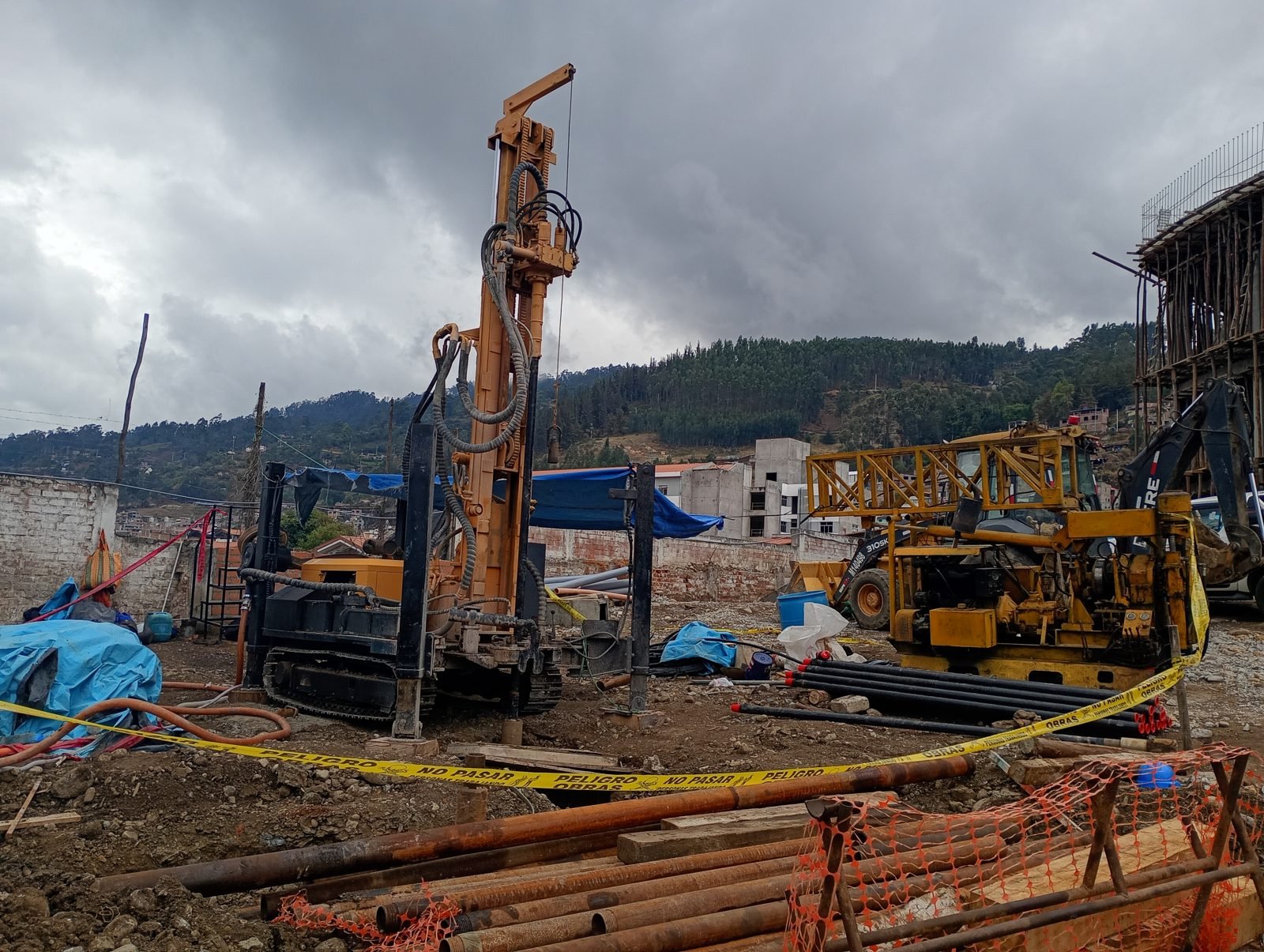 Equipos de perforación de pozo tubular en Andahuaylas
